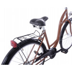 Mestský bicykel 28" Kozbike Pan-ama R10 1 prevodový Hnedý 